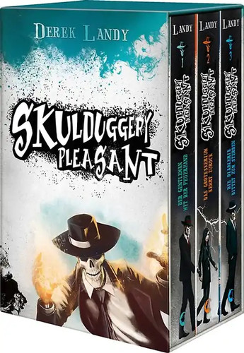 Skulduggery pleasant bände - skulduggery,